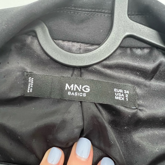 Mango black blazer size 34 - Picture 3 of 3